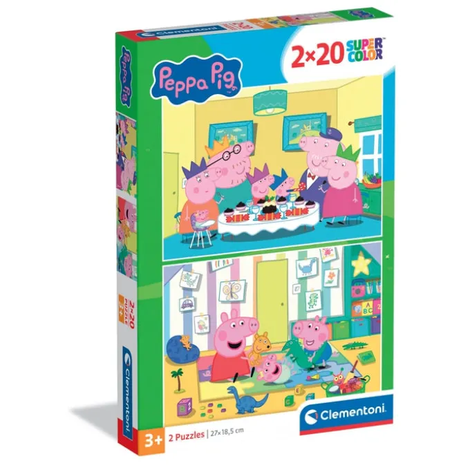 PEPPA PIG - 2x20 pezzi