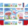 Peppa Pig - 1x3 + 1x6 + 1x9 + 1x12 pezzi