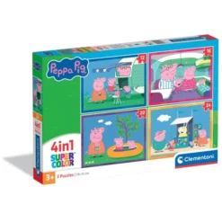 PEPPA PIG - 1x12 + 1x16 + 1x20 + 1x24 pezzi