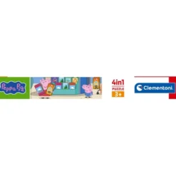 PEPPA PIG - 1x12 + 1x16 + 1x20 + 1x24 pezzi