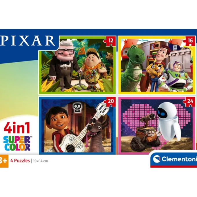 PIXAR - 1x12 + 1x16 + 1x20 + 1x24 pezzi
