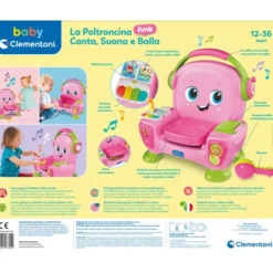 Poltroncina Canta Suona e Balla Pink