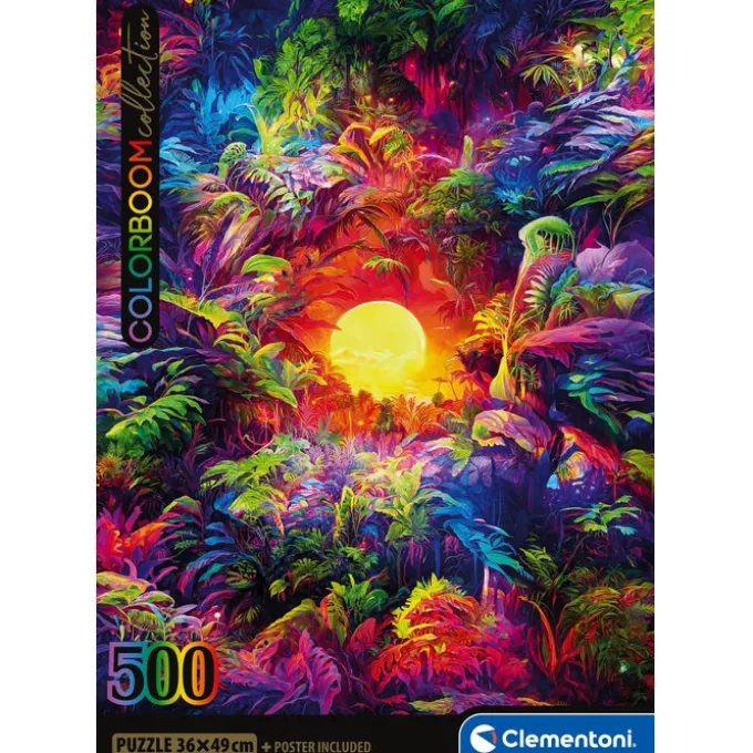 Psychedelic Jungle Sunrise - 500 pezzi