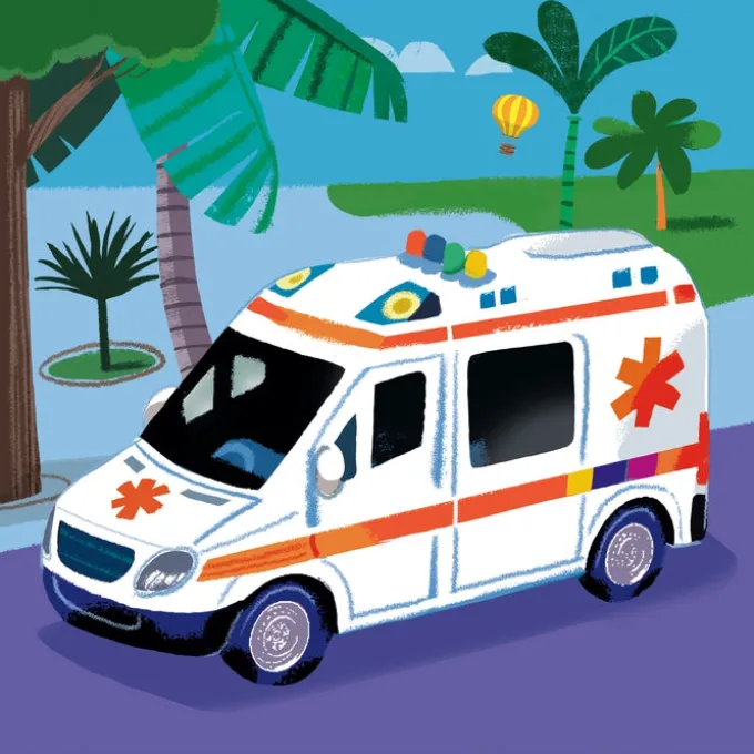 Rescue Vehicles - 3x48 pezzi
