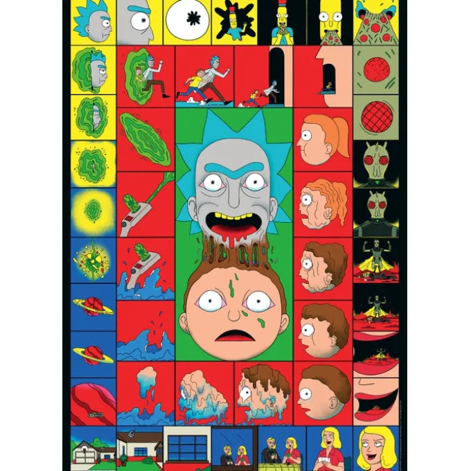 RICK & MORTY - 1000 pezzi