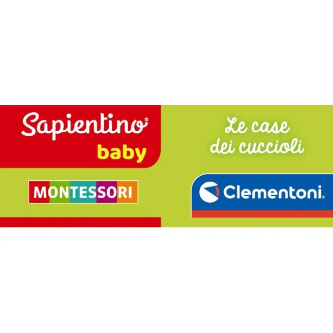 Sapientino Baby Montessori - Carte Le case dei Cuccioli