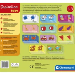 Sapientino Baby Montessori - Le mie prime 100 parole