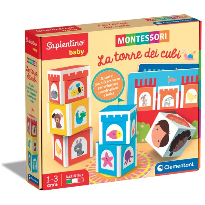 Sapientino Baby Montessori - La torre dei cubi