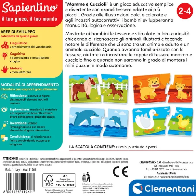 Sapientino - Mamme e cuccioli