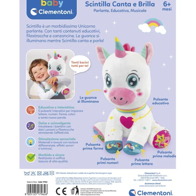 Scintilla Unicorno Canta e Brilla