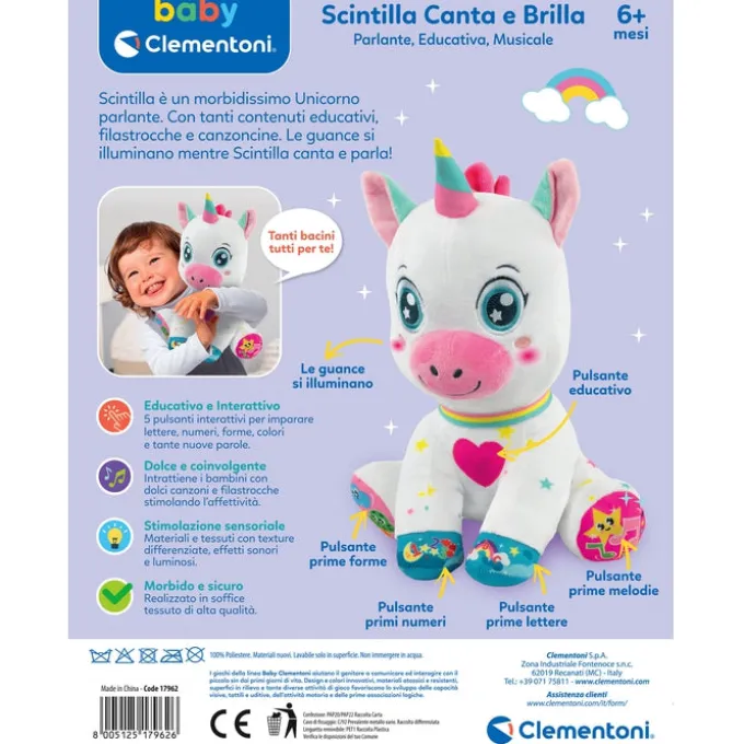Scintilla Unicorno Canta e Brilla