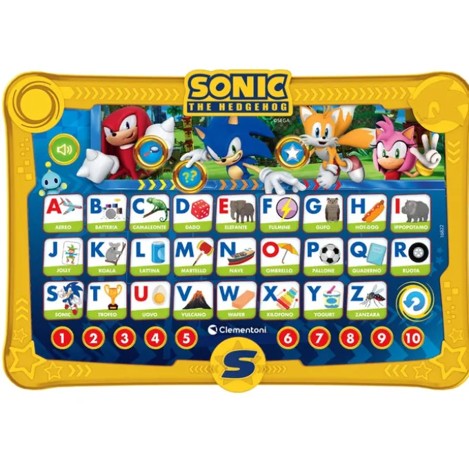 Sonic Alphabet Pad