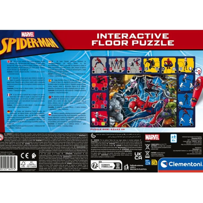 Spiderman - Il Tappeto gigante interattivo