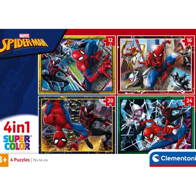 Spider-Man - 1x12 + 1x16 + 1x20 + 1x24 pezzi
