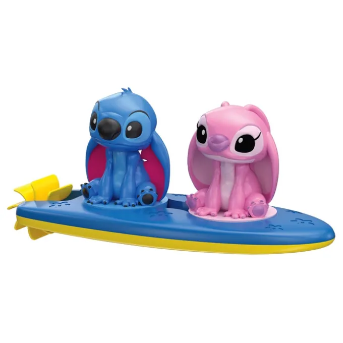 Stitch & Angel - Bath Toy Surf Set