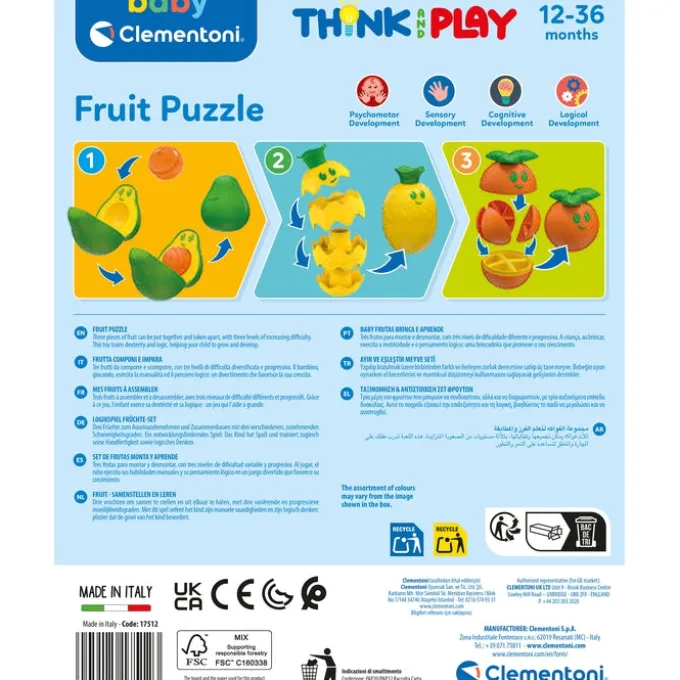 Think & Play - Fruit Puzzle