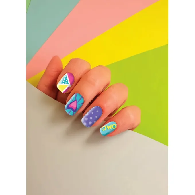 Unghie Adesive: Stile POP
