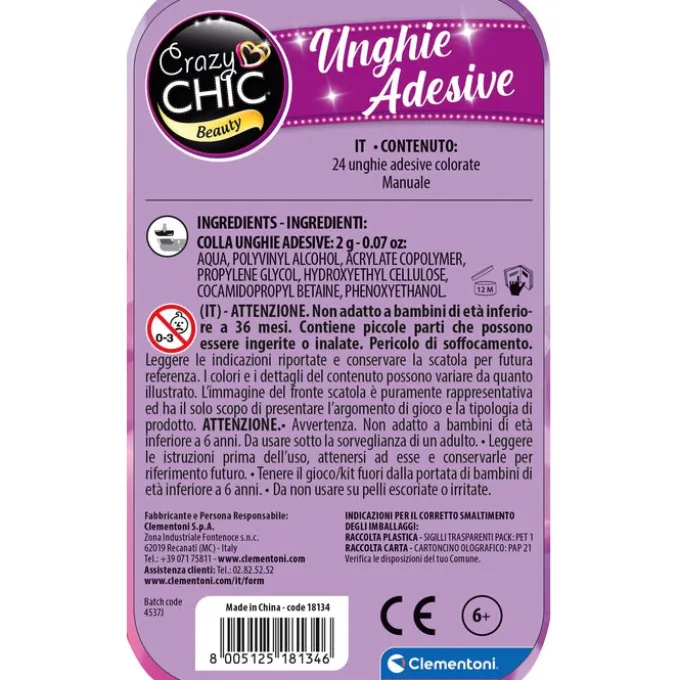 Unghie Finte Adesive - Farfalle