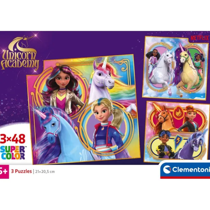 Unicorn Academy - 3x48 pezzi