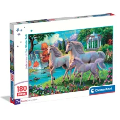 Unicorns At The Waterfall - 180 pezzi