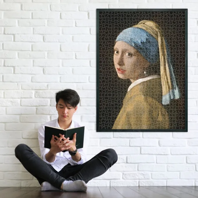Vermeer, "Girl with Pearl Earring" - 1000 pezzi