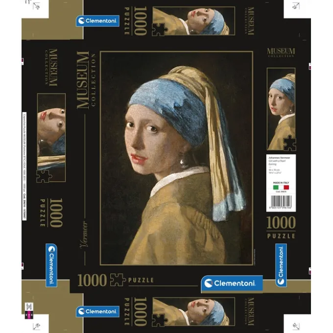 Vermeer, "Girl with Pearl Earring" - 1000 pezzi