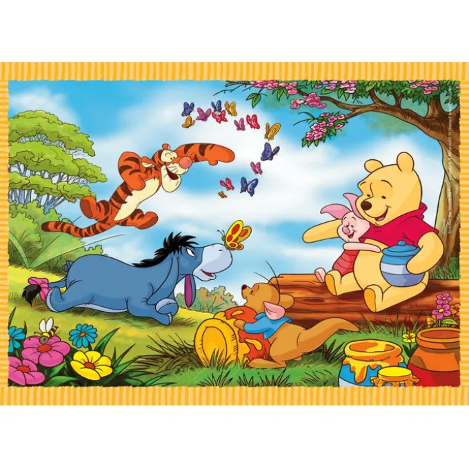 Winnie The Pooh - 1x12 + 1x16 + 1x20 + 1x24 pezzi